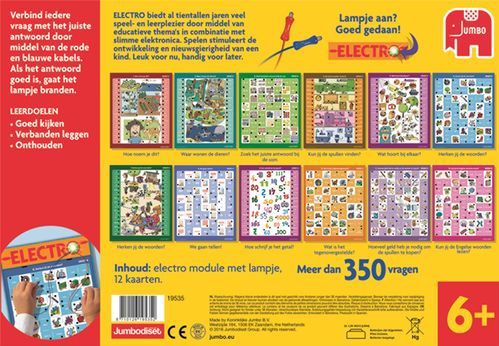 Jumbo - Electro Basisschool Groep 3 en 4 - Educatief Spel - 40.0000cm