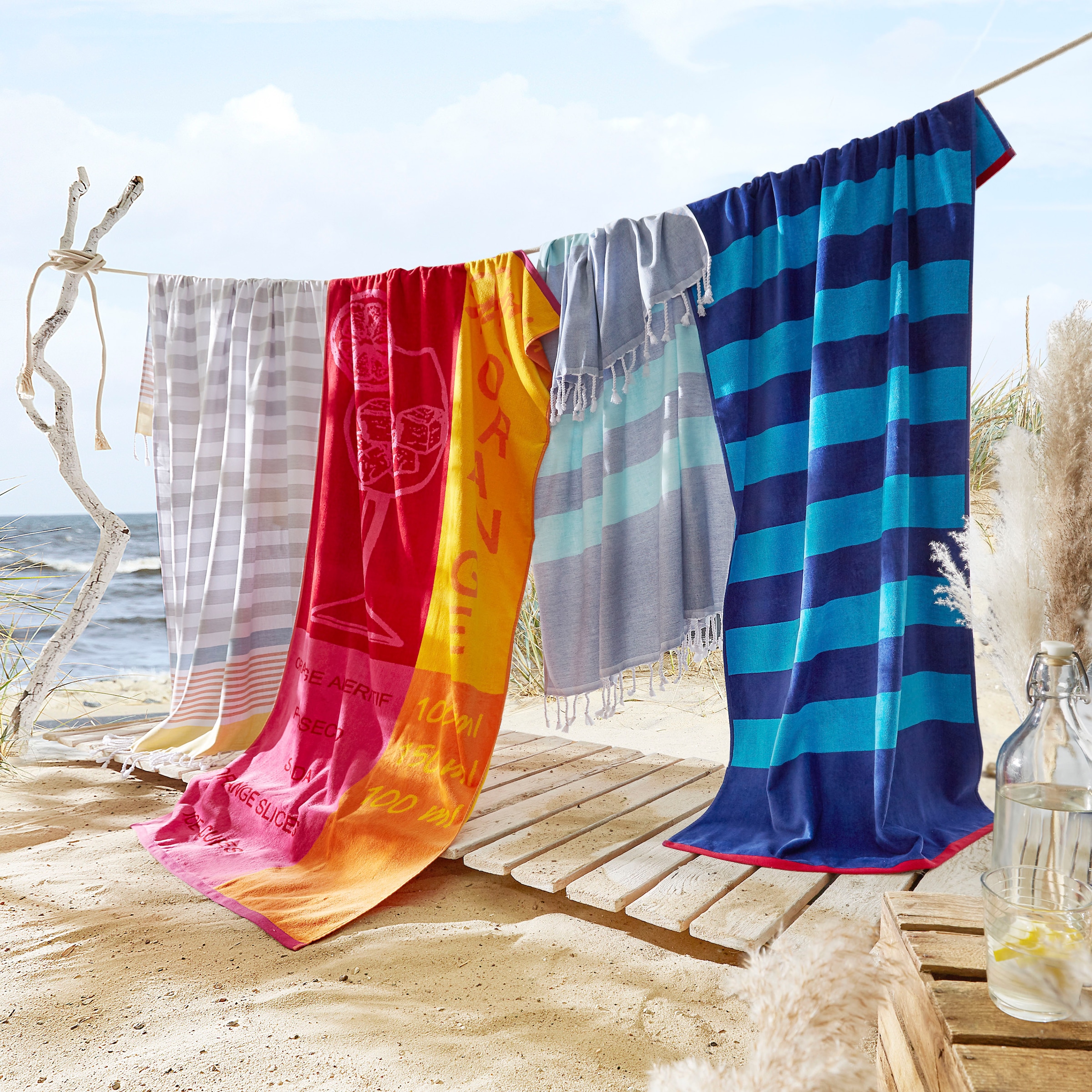 Dyckhoff Hamamtuch »Capri« pflegeleicht und saugstark
