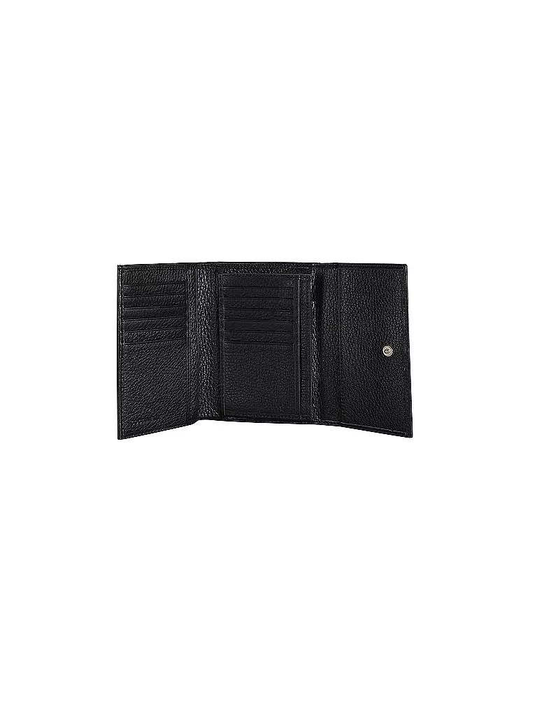 COCCINELLE Geldbörse METALLIC SOFT schwarz