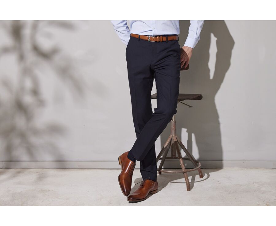 Pantalon de costume homme Navy - LAZARE