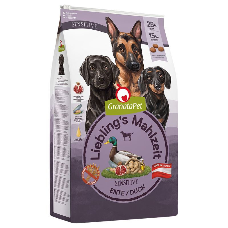 GranataPet Liebling's Mahlzeit Adult Sensitive, canard
