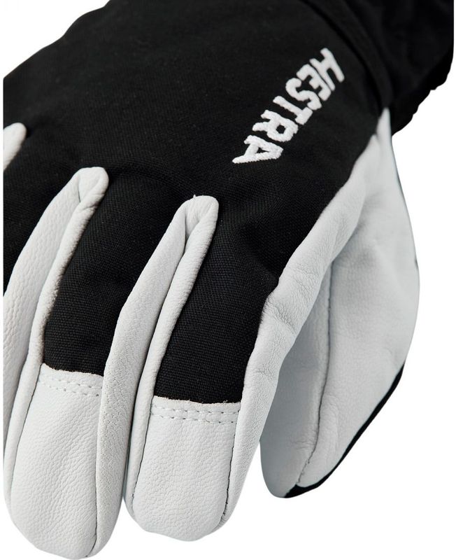 Hestra - Army Leather Heli - Skihandschoenen - Zwart - Geitenleer - G-loft Isolatie