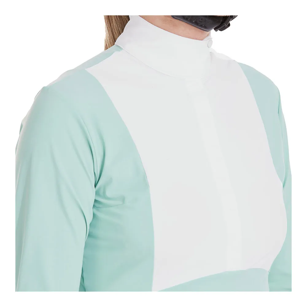 Horse Pilot MONICA - Chemise concours Femme sea-green