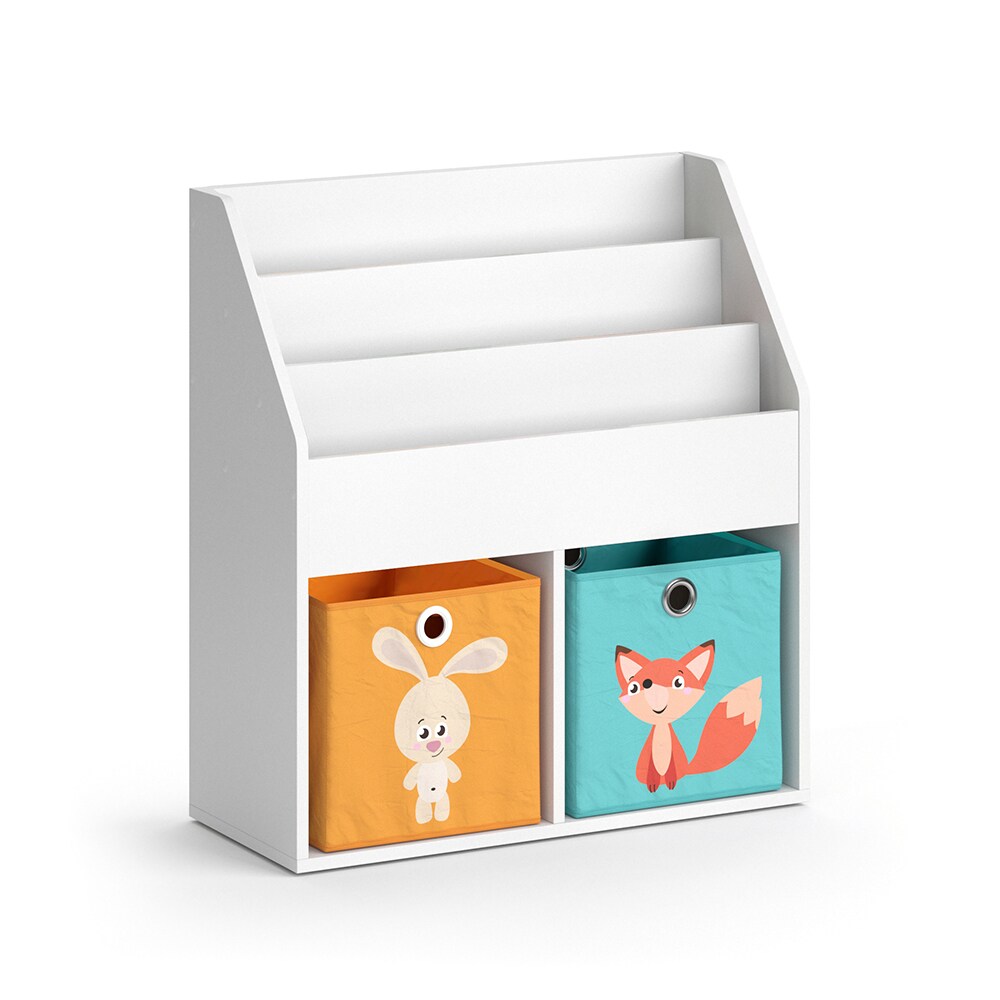 Vicco Kinderregal Bücherregal Aufbewahrungsregal Luigi Spielzeugablage Faltbox