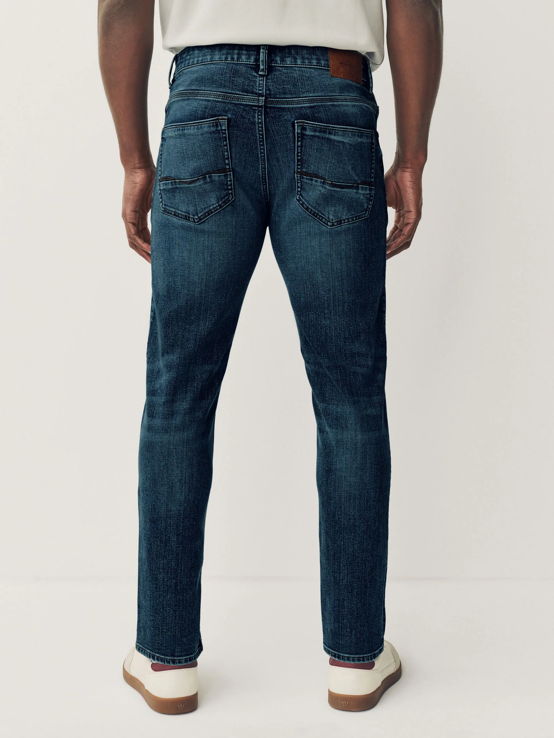 Vintage blauw - Slim Fit - Authentieke stretch denim jeans