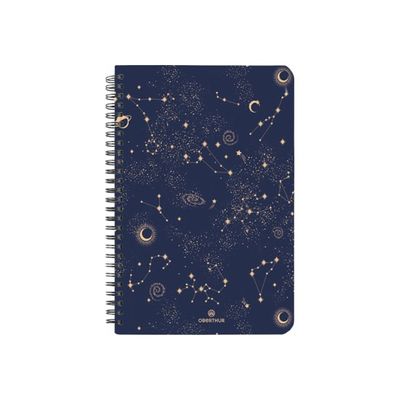 Oberthur Cosmic Bilbao - Carnet de notes souple B6 - ligné - 200 pages
