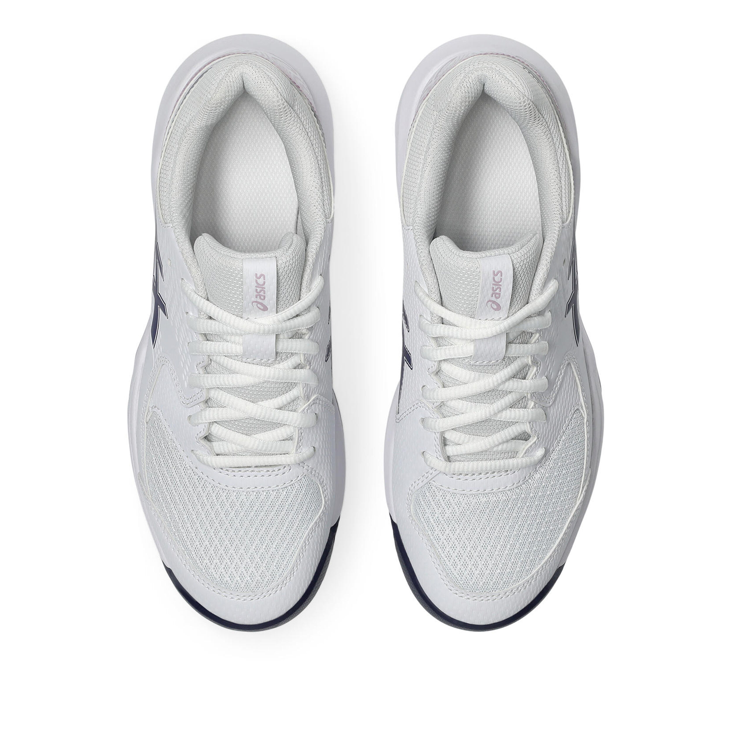ASICS Gel-Dedicate 8 Chaussure Terre Battue Femmes - Blanc , Bleu Foncé
