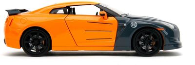 Jada Toys Nissan GT-R 2009 Bil med Naruto Figur