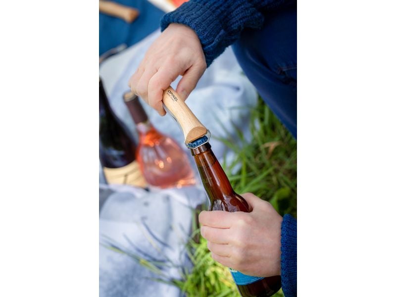 opinel Taschenmesser N°10 corkscrew knife & Bottle Opener Messer mit Korkenzieher und Flaschenöffner