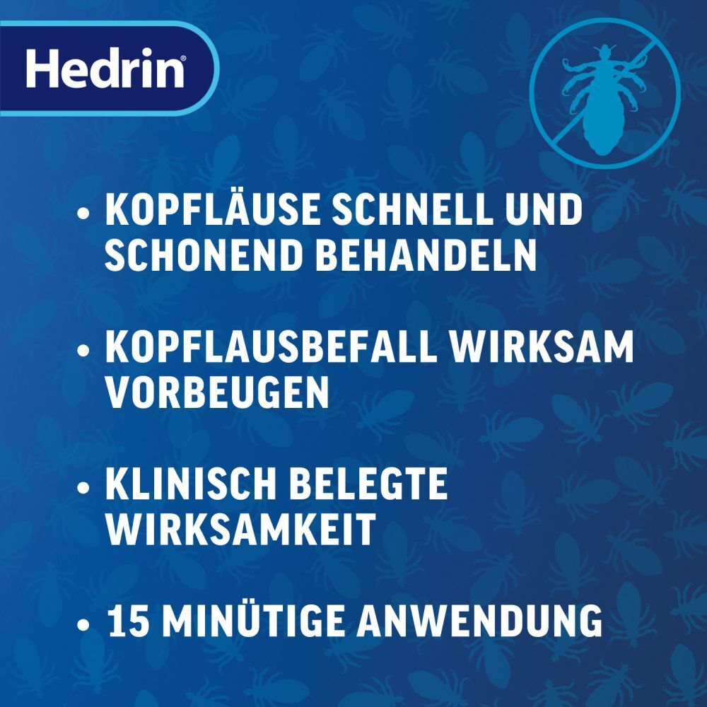 HEDRIN® Vorteilspack (1 ONCE Spray Gel + 1 Protect & Go Spray), Soforthilfe & Vorbeugung – Schnelle Hilfe gegen Läuse