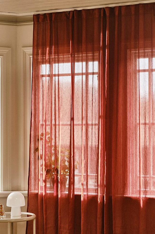 LINN gardin linmiks 1-lengde ekstra bred