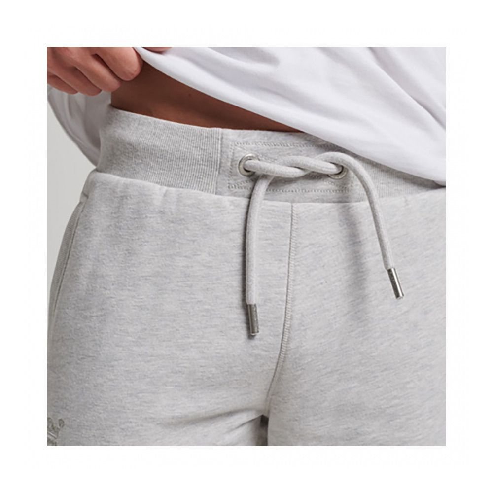 Superdry VLE JERSEY - Short Homme glacier grey marl
