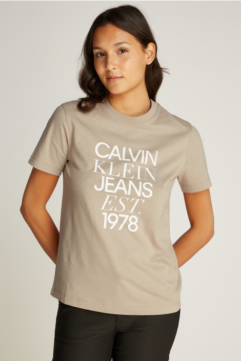 Calvin Klein beige dames t-shirt
