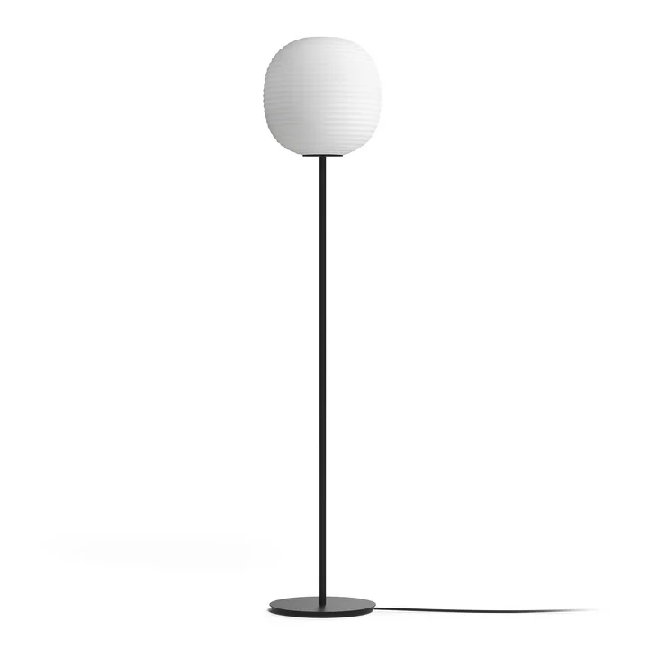 New Works - Lantern Stehleuchte, H 150 cm, Ø 30 cm, weiss / matt