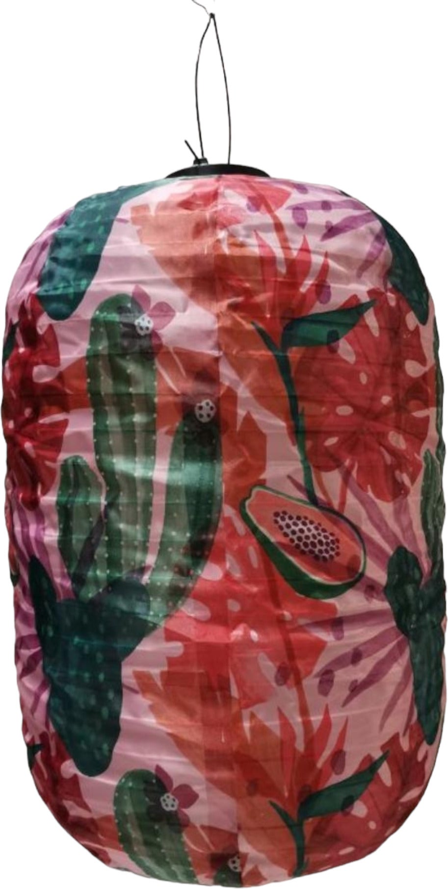 Solar lampion Tropical multi D 28 x H 42 cm