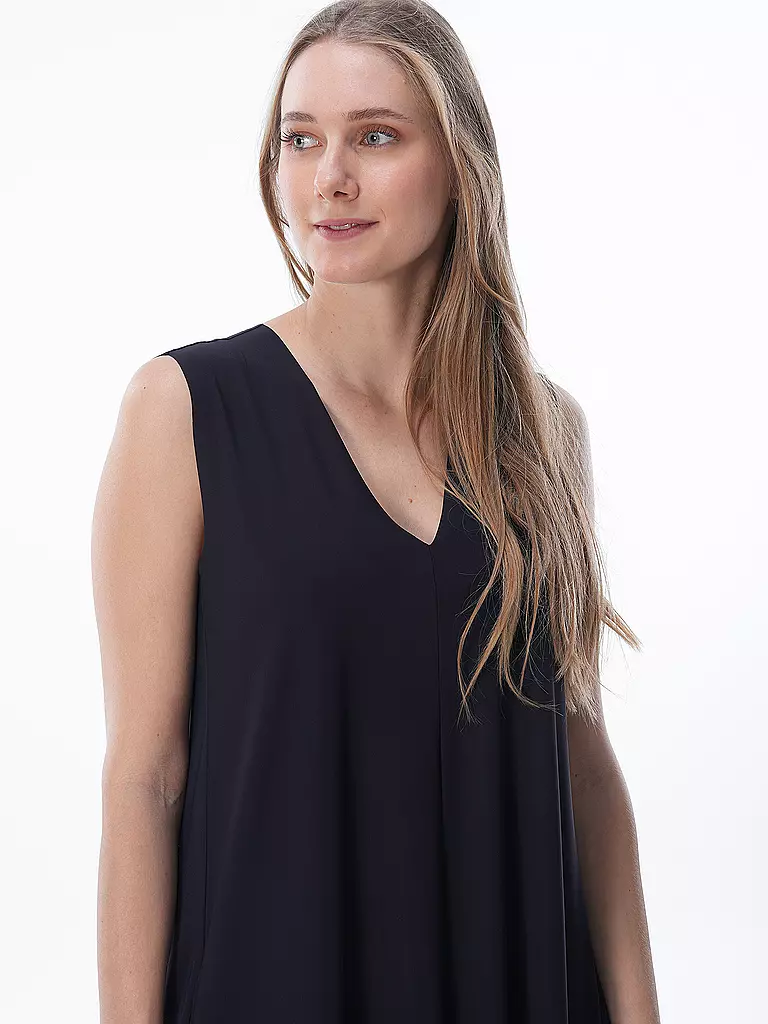 NINETO9 Midikleid dunkelblau