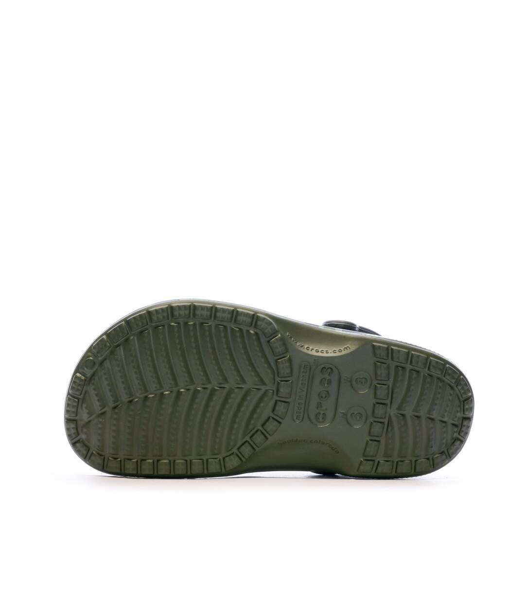 Sandales Crocs Kaki Homme Baya Lined Printed Clog