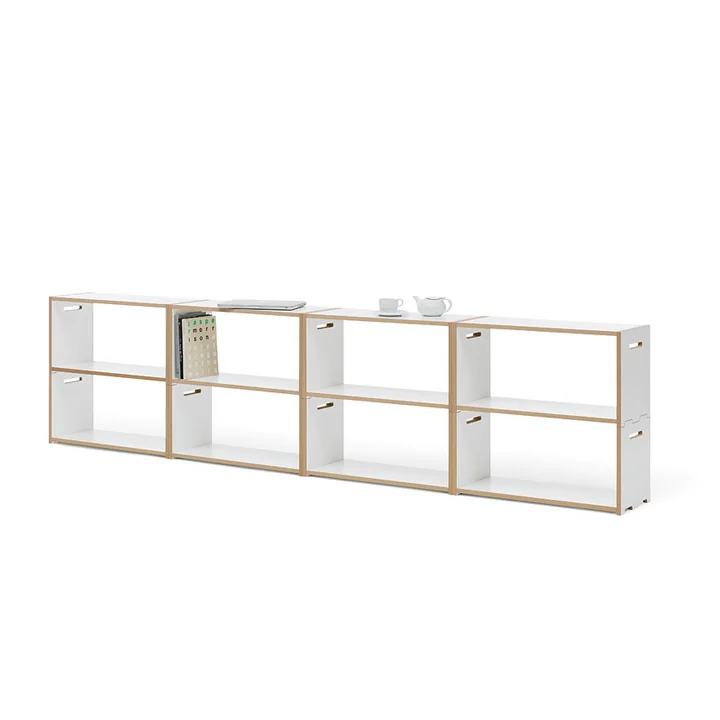 Tojo - hochstapler Grundmodul mit Türen, weiss