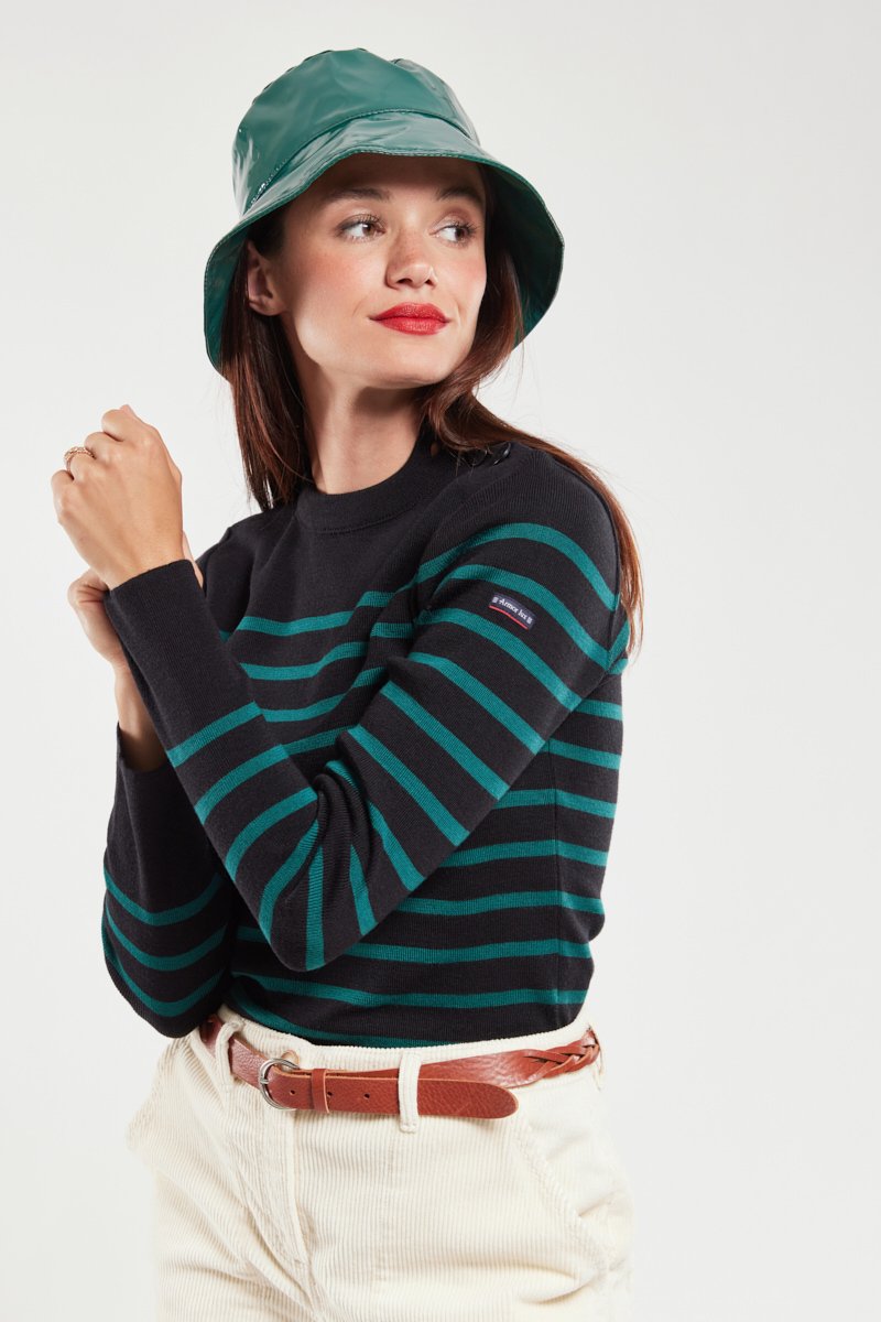 Pull marin rayé 