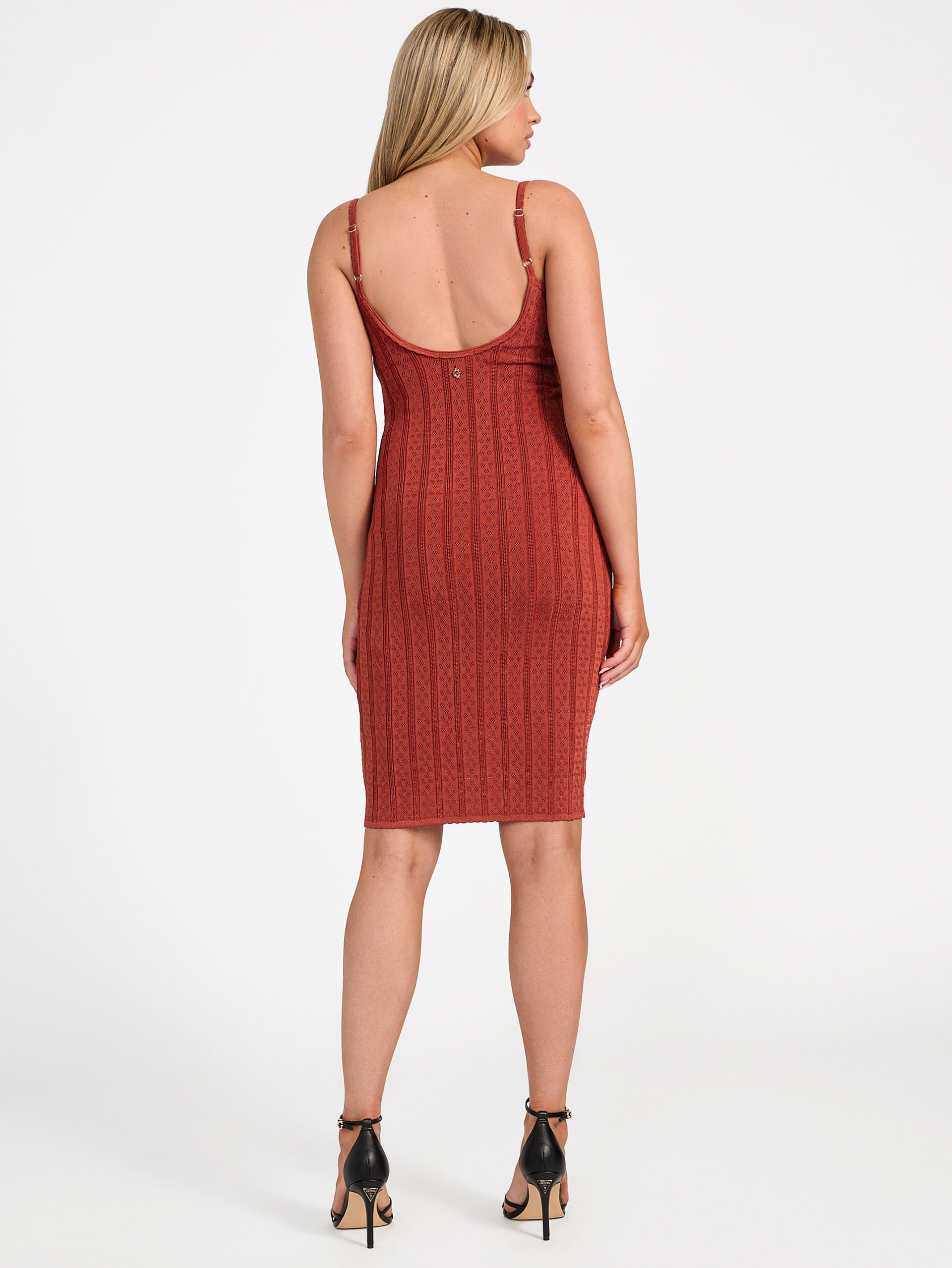Vestido de malha Reina Pointelle