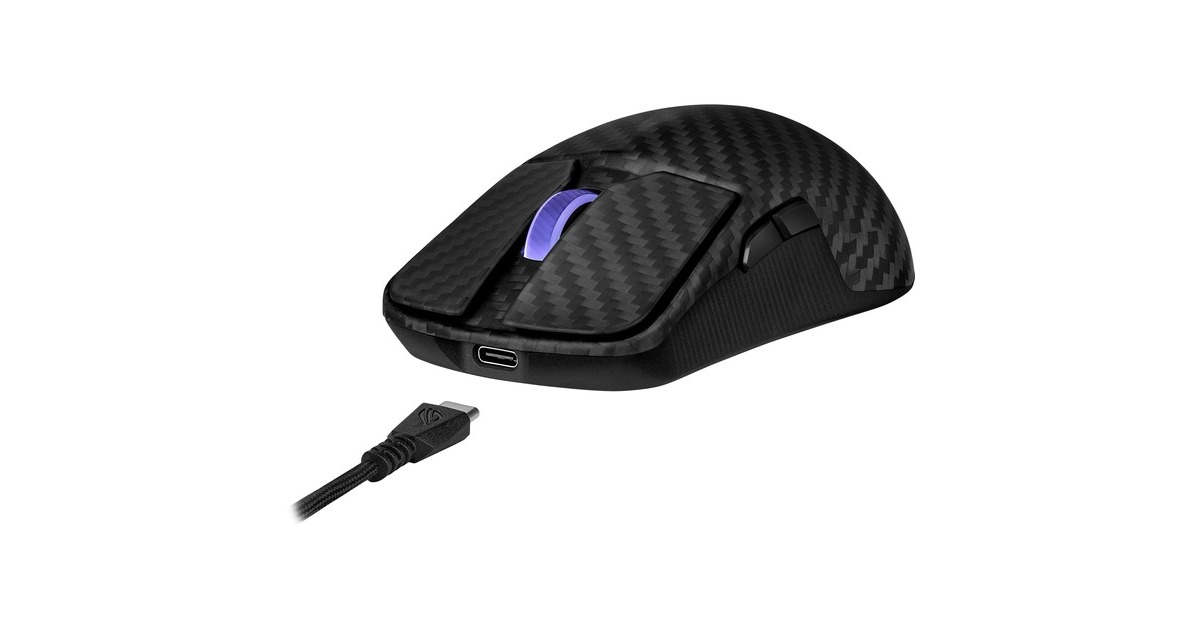 ASUSROG Harpe Ace Extreme gaming muis  (Zwart, 42.000 dpi)