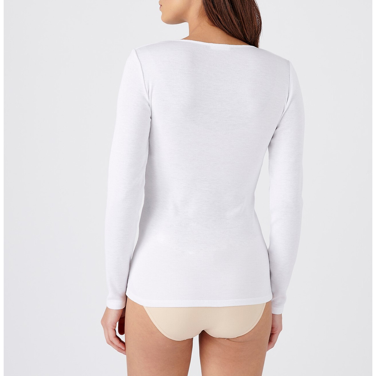 DAMART<br>Camiseta canelada Thermolactyl Nível de aquecimento 3