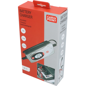 Carpoint BX-1D acculader 12v  max. laadstroom 3.8 ampère