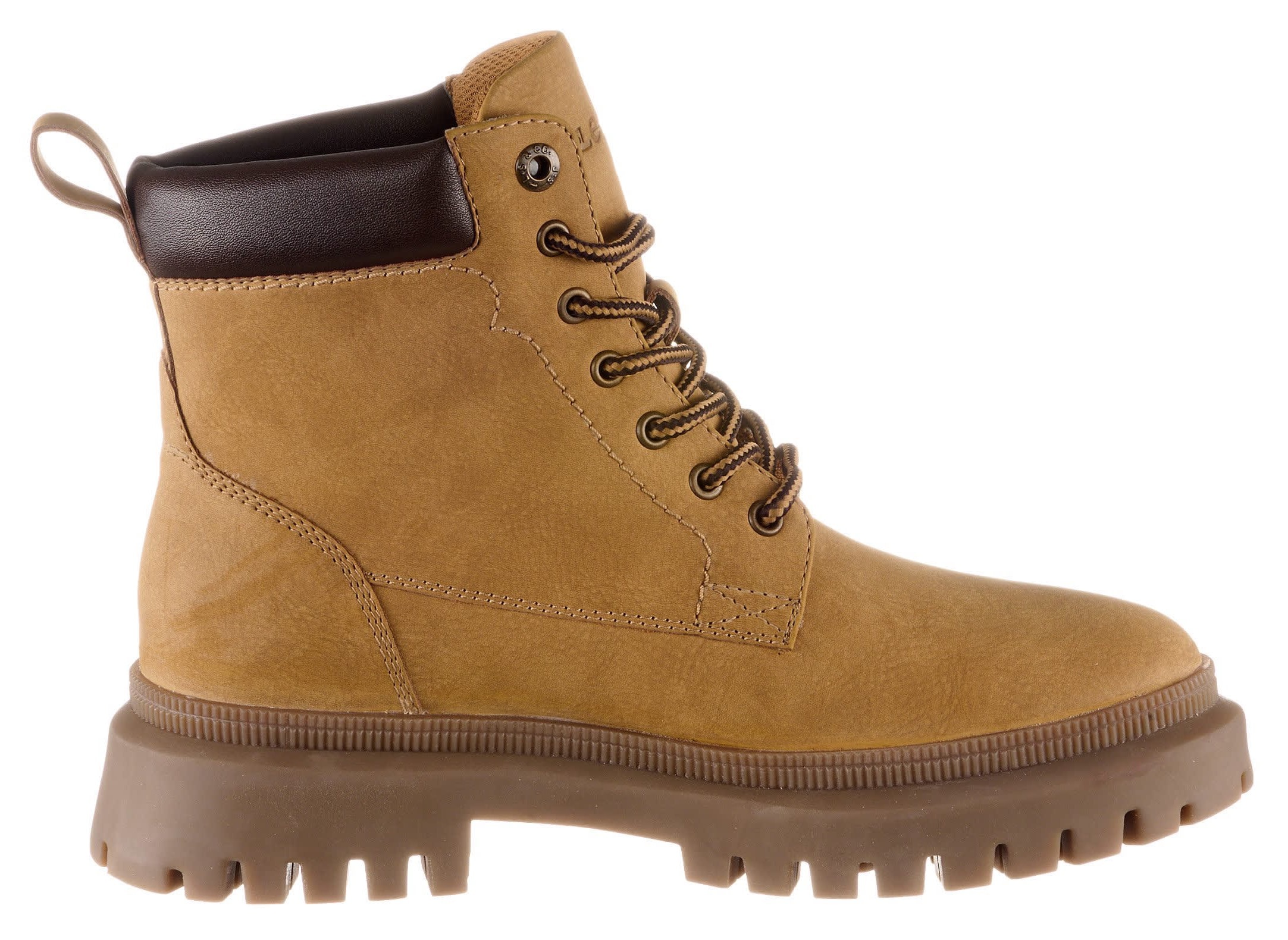Levi's® Schnürboots »Lennox«  , Blockabsatz, Schnürstiefelette, Boots, gepolsterter Schaftrand
