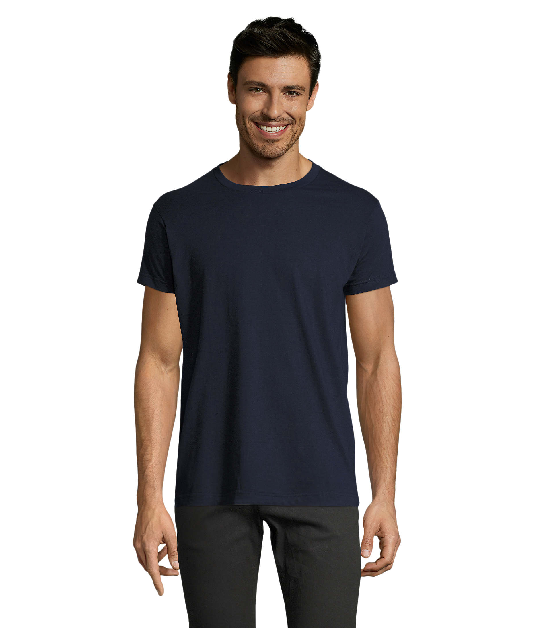 Camiseta Sols Imperial Fit com gola redonda