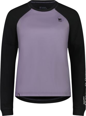 TARN WIND Damen-Merino-Langarmshirt mit Windschutz  sharkblack  XL