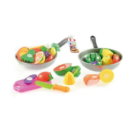 Toi-Toys Bratpfanne + Lebensmittel