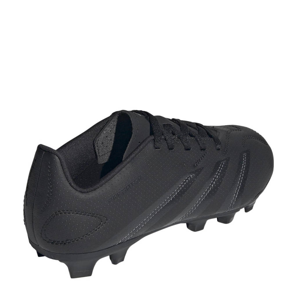 adidas Predator Club TxG junior voetbalschoenen zwart/antraciet