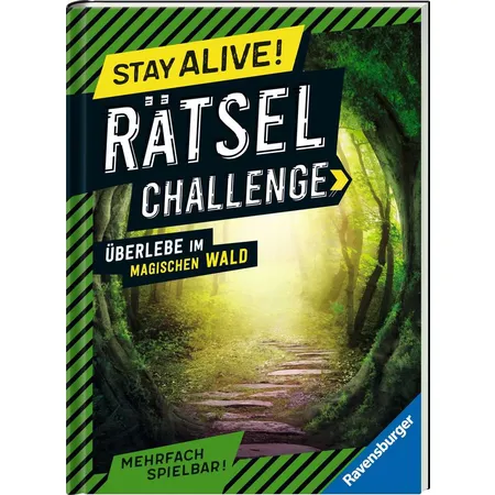 Ravensburger Stay alive! Rätsel-Challenge: Überlebe im magischen Wald