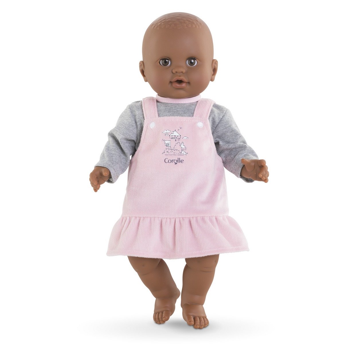 Robe et T-shirt Bord de Loire - Mon grand poupon 36 cm