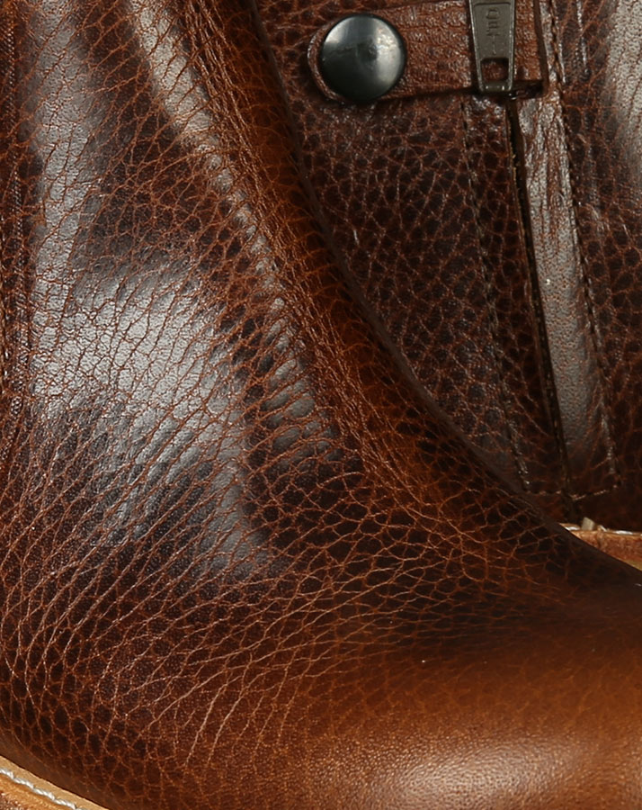 Chelsea-Boots NARROW gefüttert in cognac