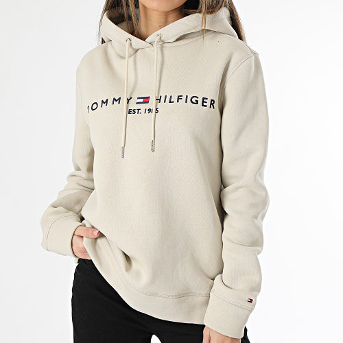 Sweat Capuche Femme Regular 6410 Beige