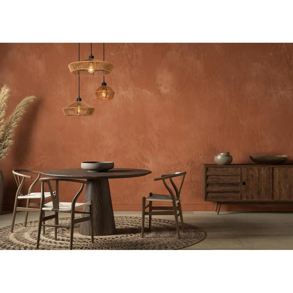 Lucide YUNKAI Hanglamp - Naturel