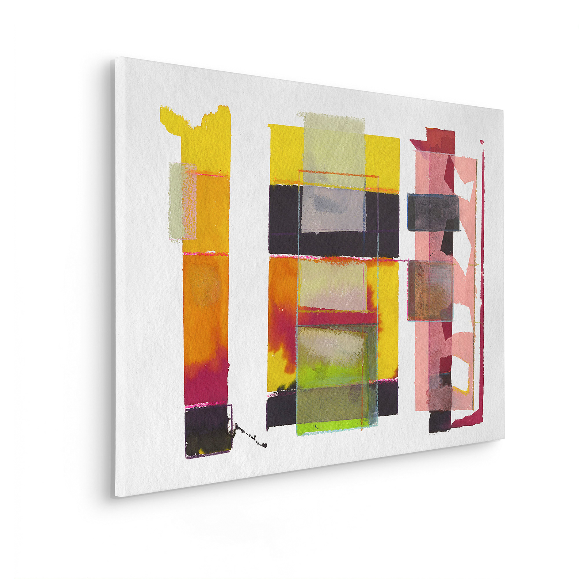 Keilrahmenbild CHEERING - bunt - 60x90 cm
