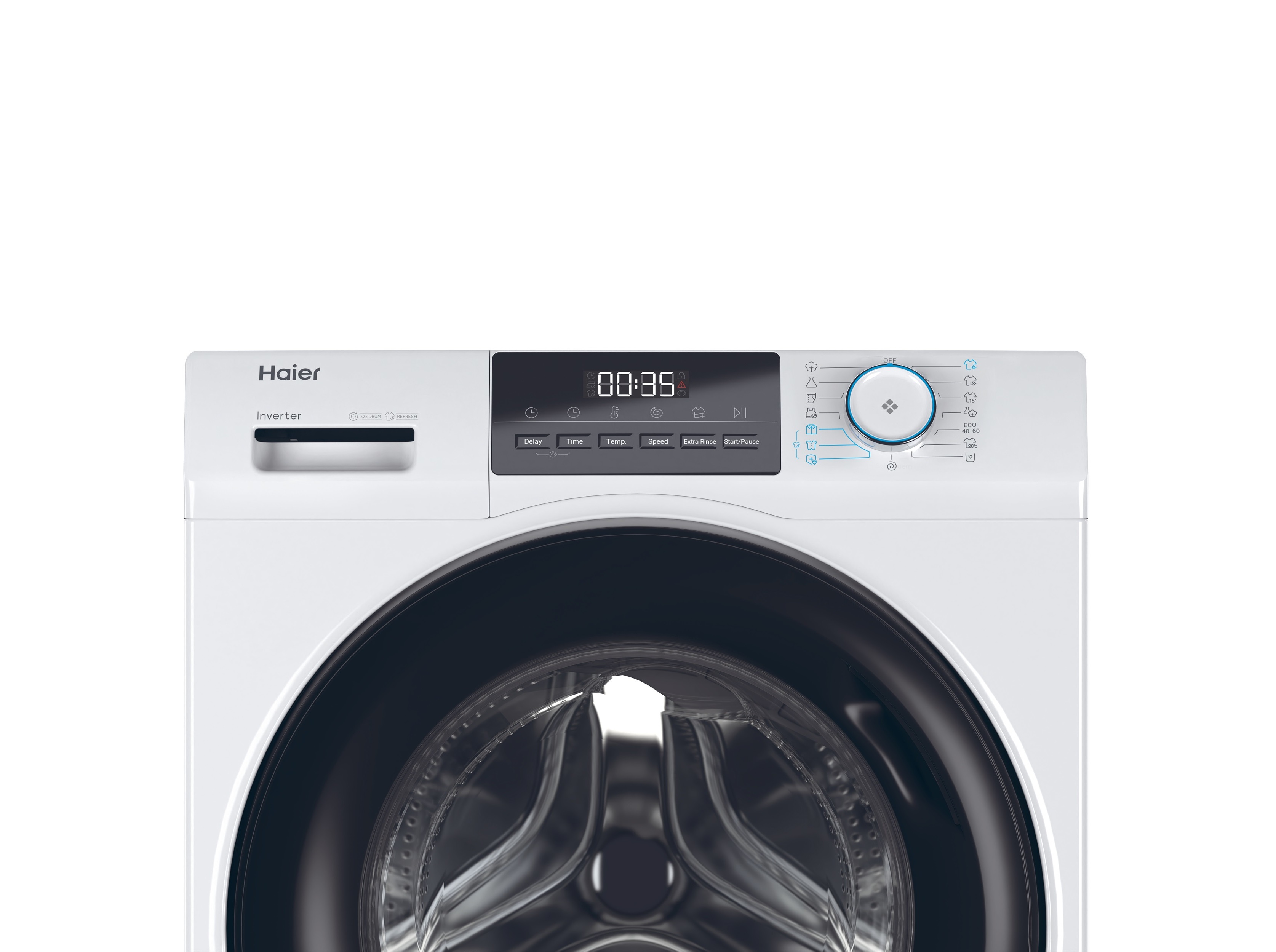 MÁQUINA LAVAR ROUPA HAIER HW100-BP14929A-S 10KG / A-20%