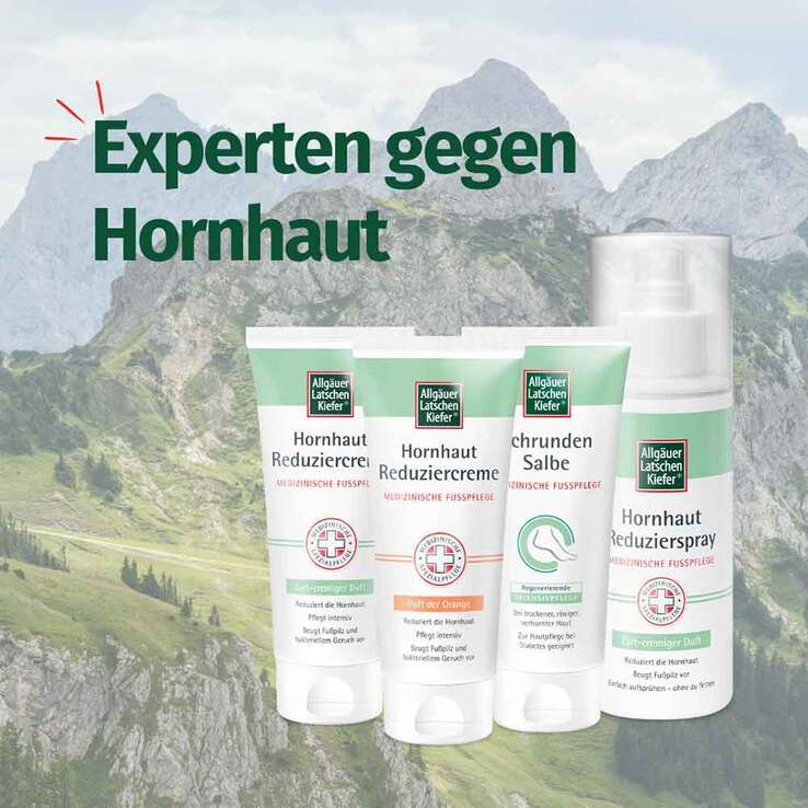 Allgäuer Latschenkiefer Hornhaut Reduzierspray, 150 ml