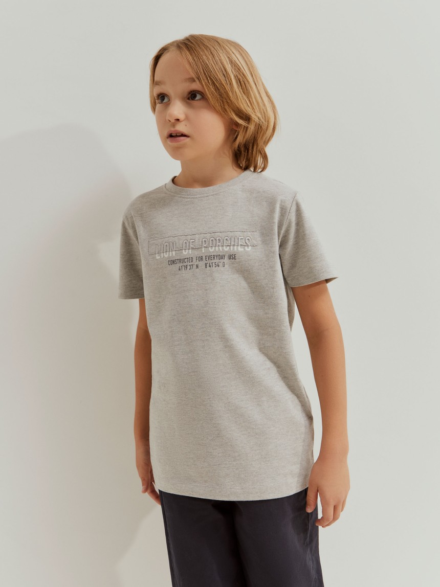 T-shirt de algodão Lion of Porches