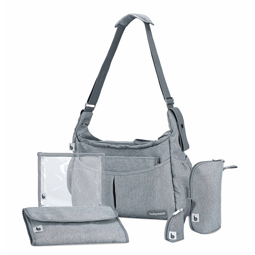 Sac à langer Urban Bag - Smokey - Doré