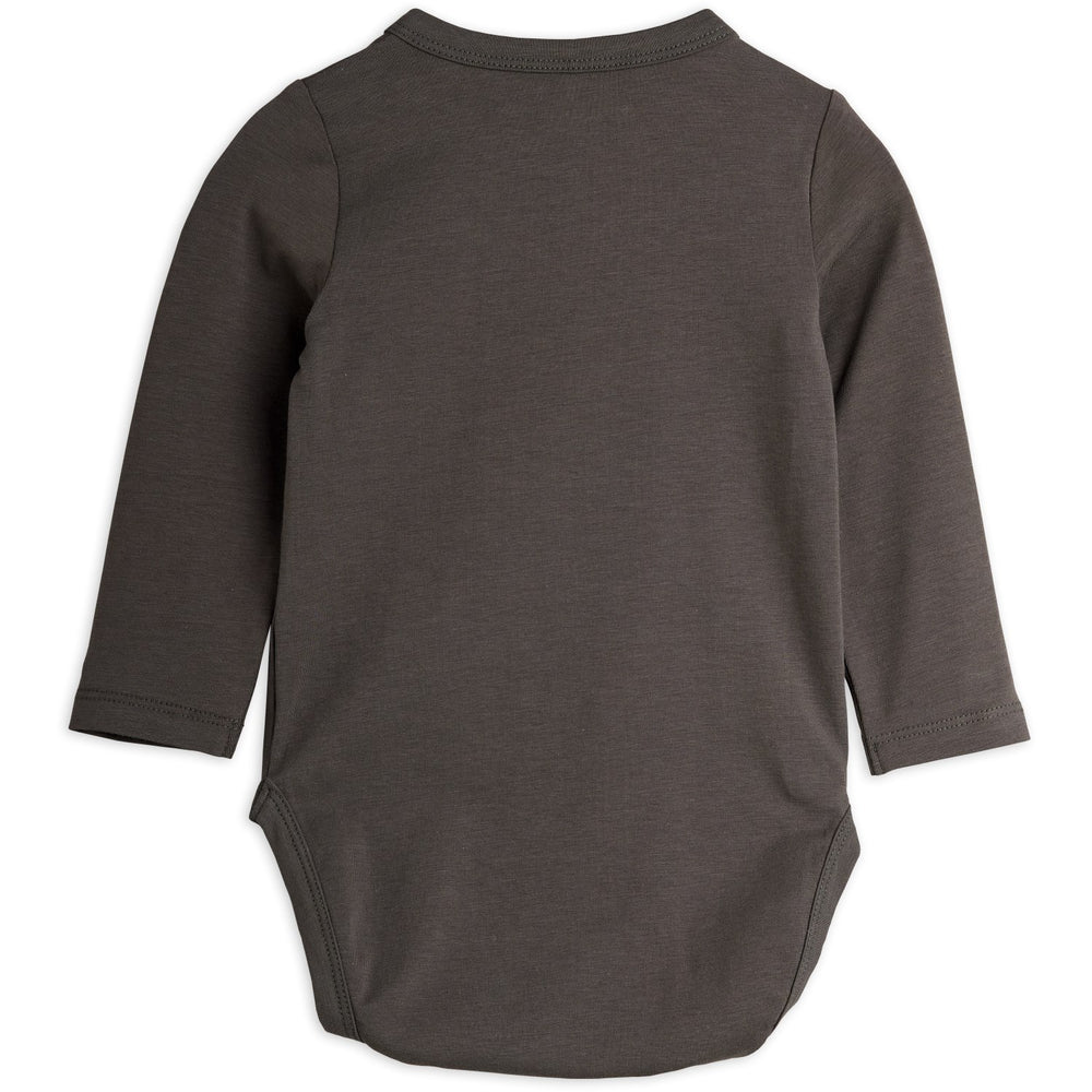 Køb Mini Rodini Grey Bjørn Sp Ls Body