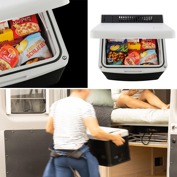 Glacière 42L à absorption 12V, 230V et Gaz MESTIC MAC-40 AC/DC