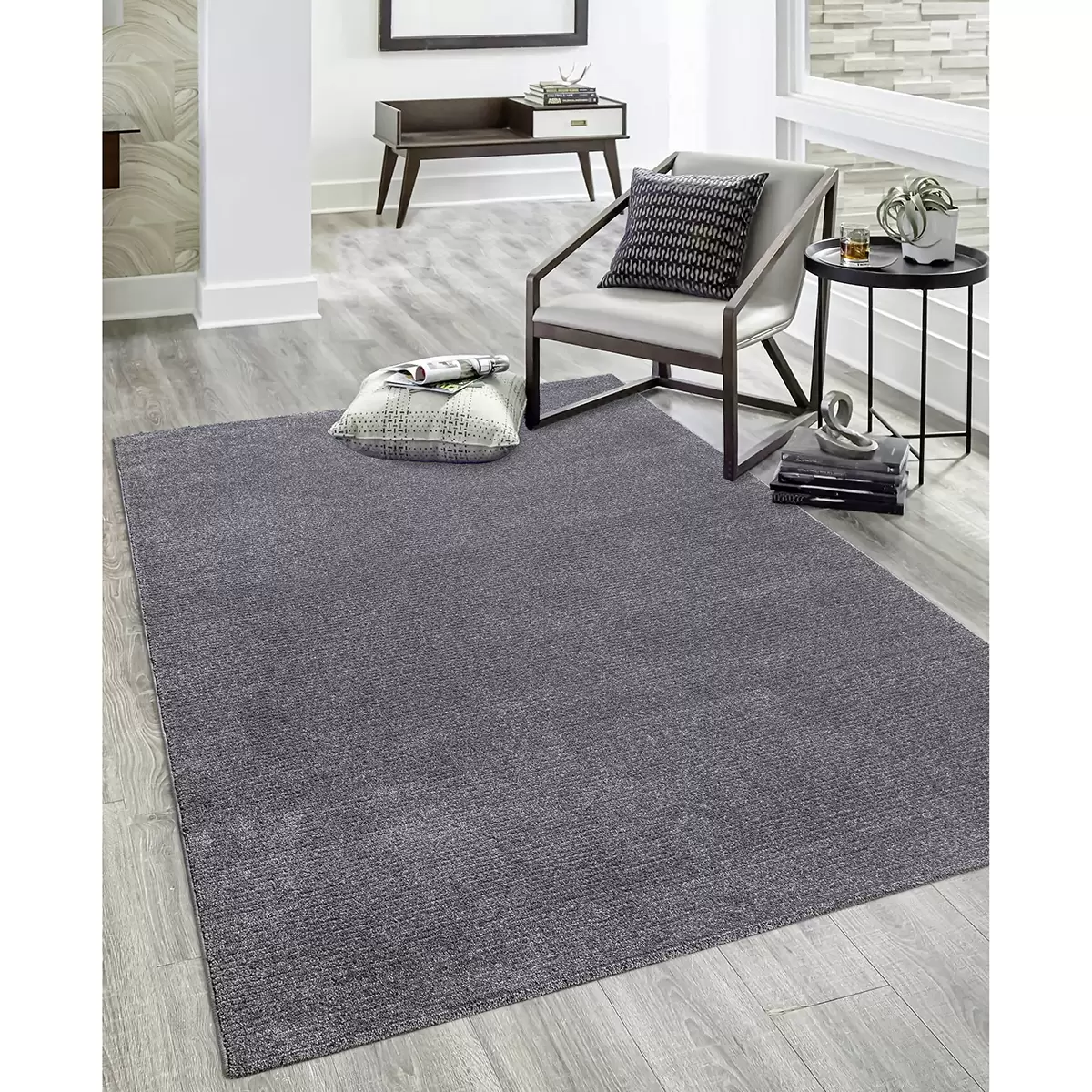 Teppich Pearl Dunkelgrau