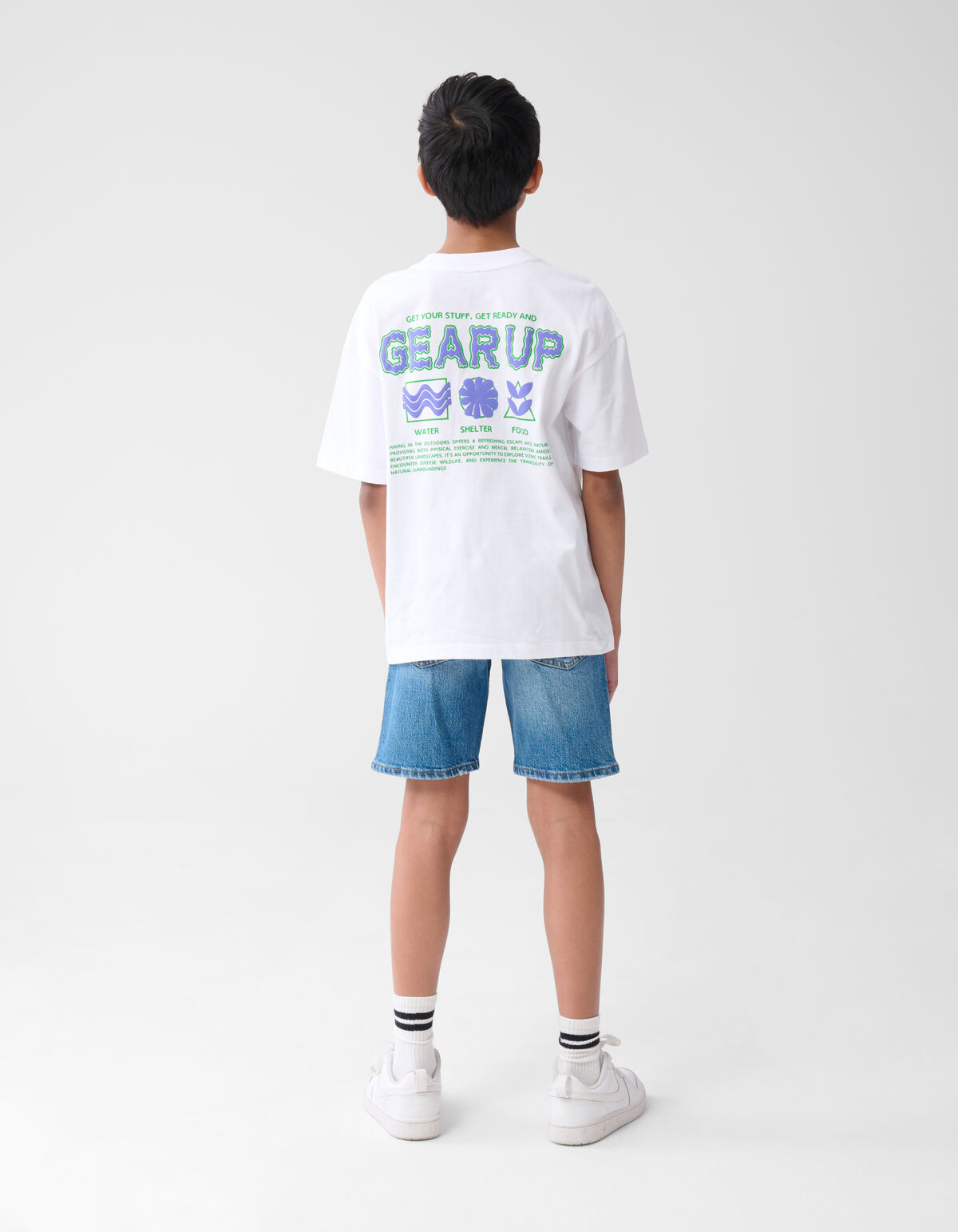 Denim Short Mediumstone