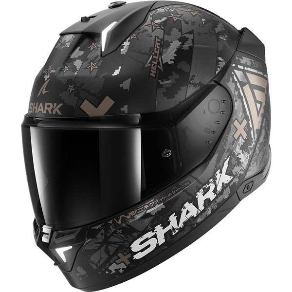 Shark - Casque Skwal i3 Hellcat + écran Noir / Anthracite / Mat
