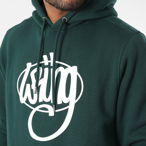 Sweat Capuche Essential 2 Vert