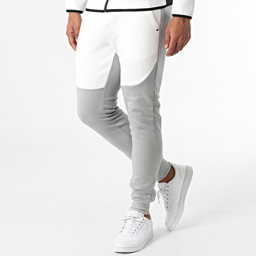 Ensemble De Survetement Noir Gris Blanc
