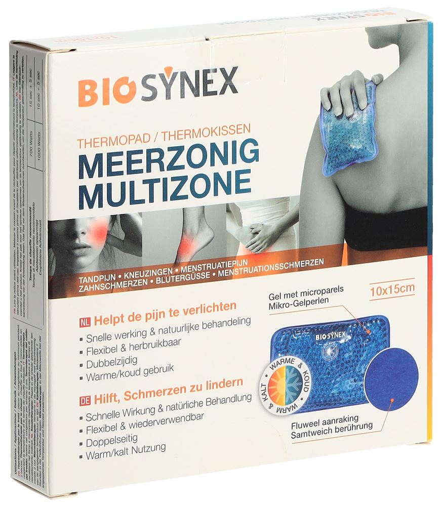 BIOSYNEX Kalt Warm Kompresse 10x15cm Multizonen 1 Stk